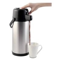 Tecnofonia - Termo Sifon 1.8 Litro 8 Hours De Agua Caliente Color Negro