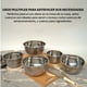 thumbnail image 5 of Tazon Bowl Cuenco Acero Inoxidable Reposteria Pocillo Fuente Wakeshome 26cm, 5 of 7