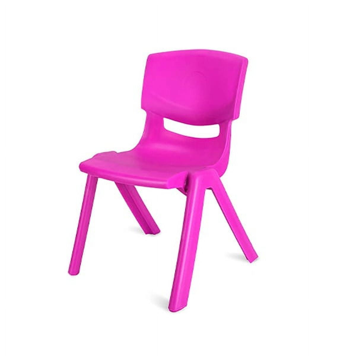 Genérico - Silla De Plastico Infantil Varios Color Rosado