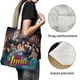 thumbnail image 3 of SOY LUNA Bolso de tela con estampado de lienzo para mujer, bolsa de compras reutilizable y estética, con cremallera interior, regalo para mujer, 35 × 40 cm., 3 of 6