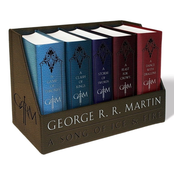 Set de libros de la serie Bantam Song of Ice and Fire, paquete de 5