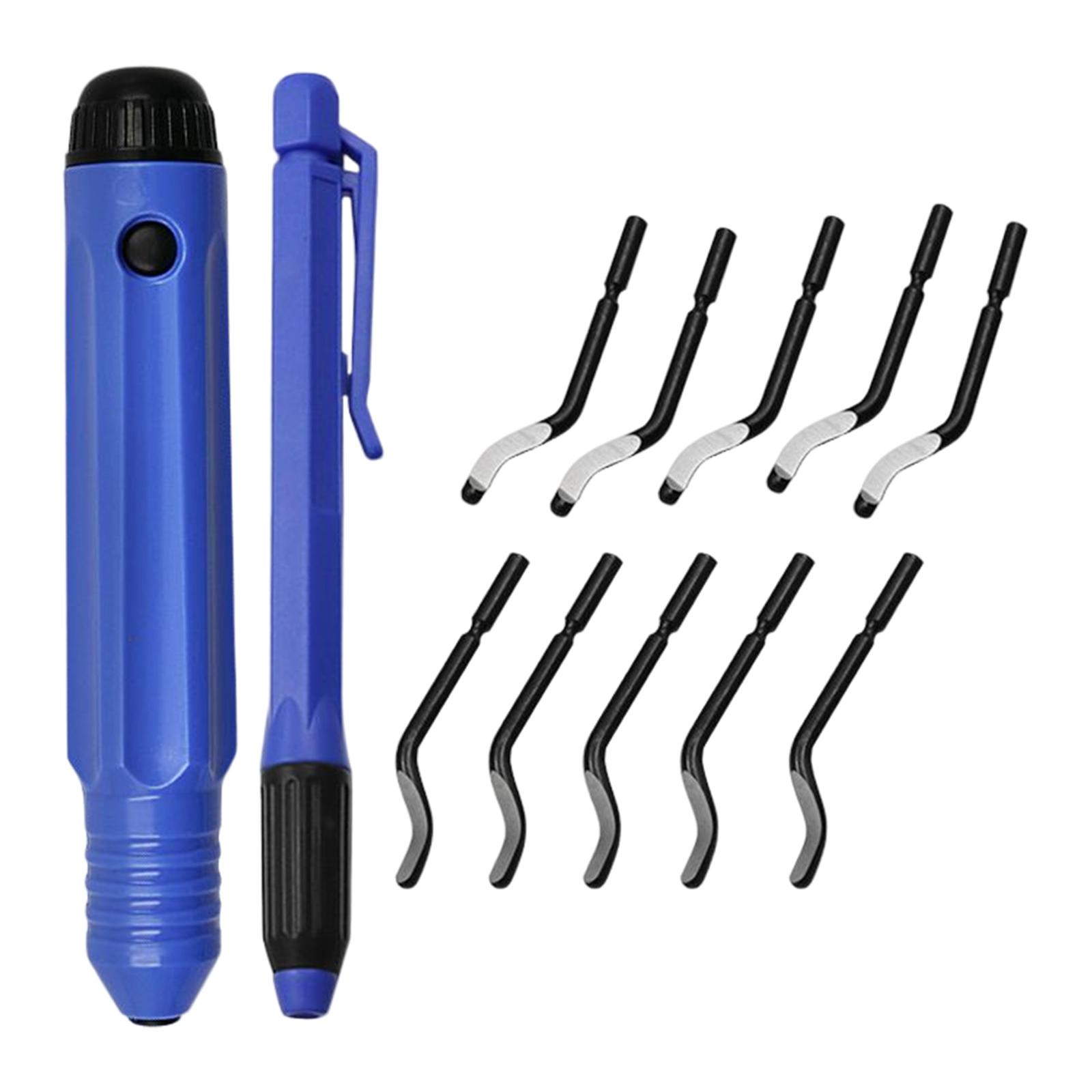 Ioensy - Kits De Herramientas De Desbarbado Hoja De Raspador De Desbarbado Flexible Para Pvc