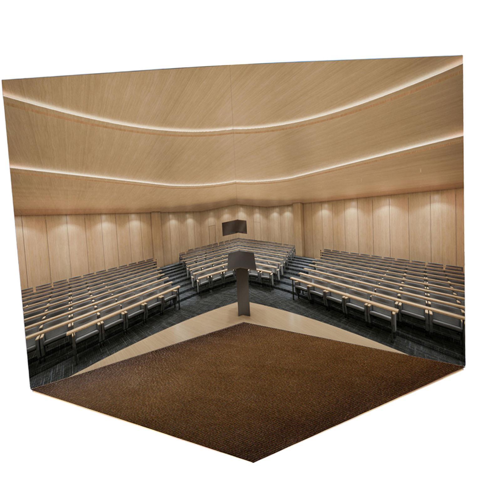 Magideal - Escena De Diseño De Telón De Fondo 1:6, Fondo De Estacionamiento De Simulación, Escaparate De Modelo De Vehículo De Simulación De Diseño Para Muñecas Sala De Reuniones