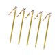 thumbnail image 3 of 5 Estacas Para Carpa Con Tornillos Y Correas Para El Suelo Para Carpas De Playa, Patios Y Lonas Doradas, 3 of 5