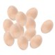 thumbnail image 3 of Huevos De Pascua Sin Terminar, De Madera, Para Manualidades, Fiestas Y Halloween, 12 Unidades, 4,5 X 3,3 Cm, 3 of 5