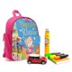 thumbnail image 3 of Rimas Infantiles Mochila Escolar para Niños y Niñas, Mochila Infantil Ligera de Alta Calidad, Grande y Duradera ROSA, 3 of 6