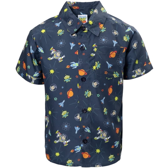 Camiseta Pixar Toy Story Buzz Lightyear Para Niños