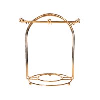 Bothyi - Estante Para Tazas De Café, Soporte Moderno Y Elegante Para Tazas, Soporte De Vidrio Para Encimera, 6 Tazas Grandes