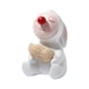 thumbnail image 1 of Estatuilla De Conejito, Estatua De Conejo De Nariz Roja, Decorativa Para El Hogar, Decoración De Pascua, Sentado, Maní, 1 of 3