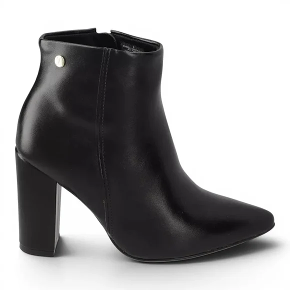 Botin Mujer Napa Genebra Negro Vizzano