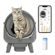 thumbnail image 1 of Arenero Inteligente Automático KERU EC Para Gatos Con App Y Conexión Wifi, 1 of 6