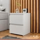 thumbnail image 2 of Velador Cajon Doble Minimal Blanco, 2 of 4