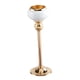thumbnail image 4 of Portavelas De Metal Candelabro Soporte Pilar Chimenea Mesa Decoración 8x28cm, 4 of 5