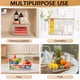 thumbnail image 5 of Dispensador de bolsas de basura COZYCRAZE apilable con tapa de madera de 13/30/33 galones, 5 of 7