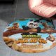 thumbnail image 4 of Alfombra Redonda Desmarcar Oso Panda En África 60cm, 4 of 6