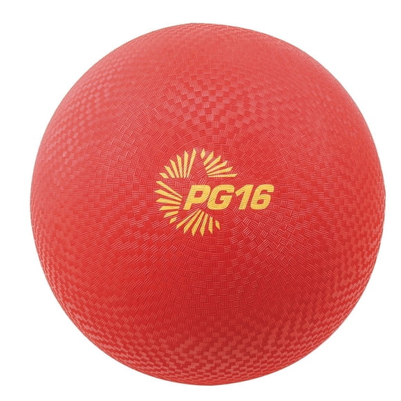 Pelota Playground Champion Sports, color rojo, 33 cm de diámetro