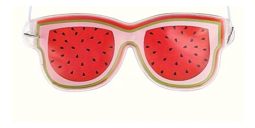 Genérico - Set 15 Mascarilla De Ojos Antifaz Gel Termico Frutales Lau