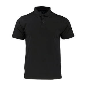 T-World - Polera Polo Dryfresh Smooth 60% Algodón Manga Corta Hombre Negro