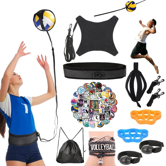 Kit De Entrenamiento De Voleibol Con Entrenador Ajustable Para Saques