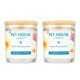 thumbnail image 1 of Velas One Fur All Pack de 2 Algodón Lavado al Sol, a base de plantas, 1 of 8