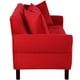 thumbnail image 5 of Sofa Lua 3C Felpa 20 Rojo, 5 of 6