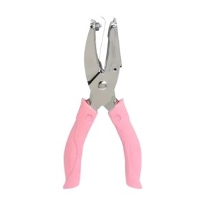 Bothyi - Perforadora Portátil De Un Solo Agujero Para Bricolaje, De Metal, Para Papelería De Oficina, Tarjetas De Papel, 5,5 Mm, Love