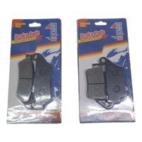 Genérico - Pastillas Freno Del + Tras Para Royal Enfield Meteor 350