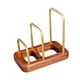 thumbnail image 2 of Estante De Almacenamiento Para Tabla De Cortar, Soporte Para Tapa De Olla, Gabinete Para Hornear, Tabla De Cortar, 16,6 Cm X 10cm X 2,5 Cm, 2 of 5