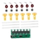 thumbnail image 3 of Conjunto De Módulo Humidificador USB Modos De Pulverización Ajustables 5V 6 Módulo De Pulverización USB Soportes Amarillos, 3 of 5