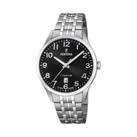 Reloj F20466/3 Festina Negro Hombre Calendario Titanium