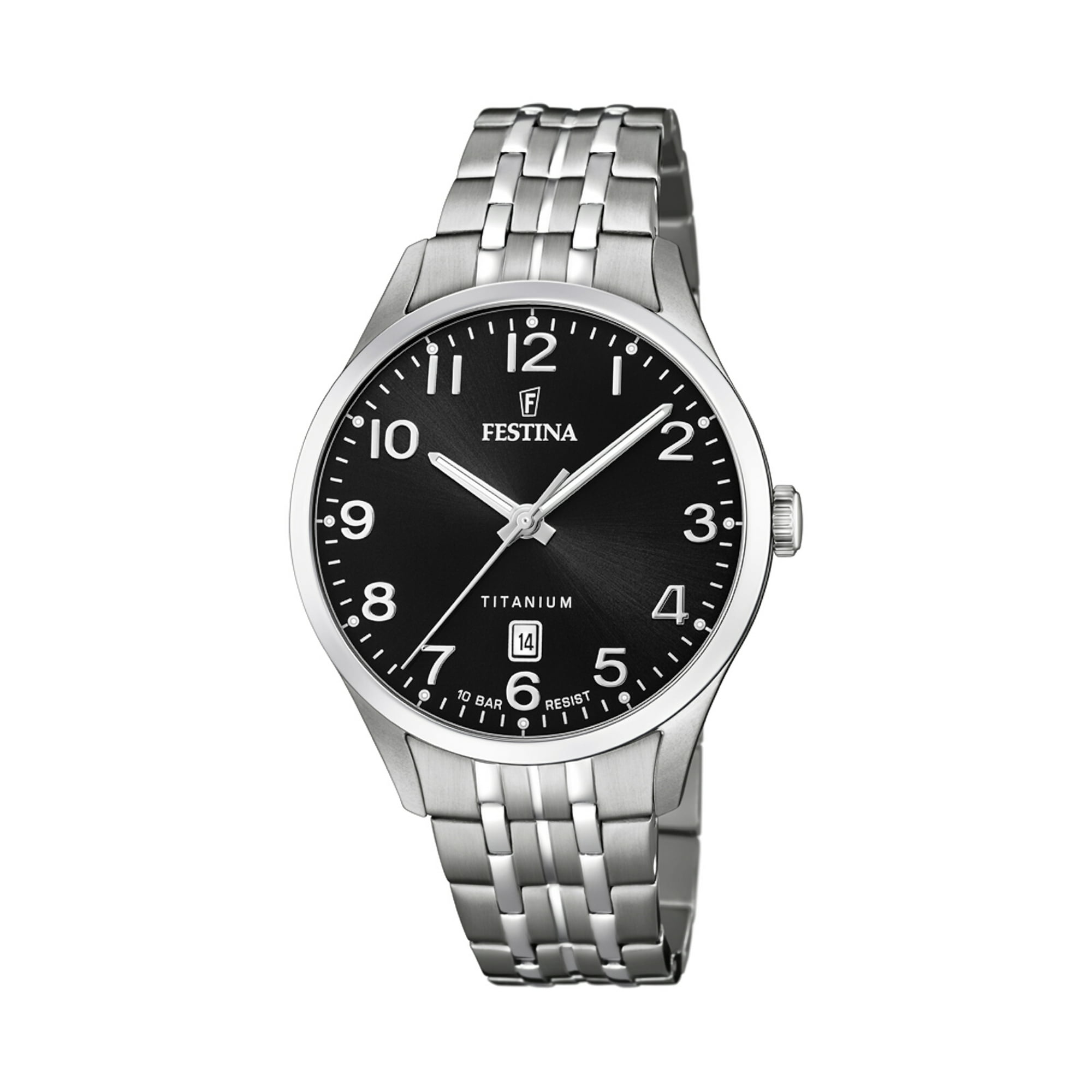 Reloj F20466/3 Festina Negro Hombre Calendario Titanium