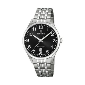 Reloj F20466/3 Festina Negro Hombre Calendario Titanium