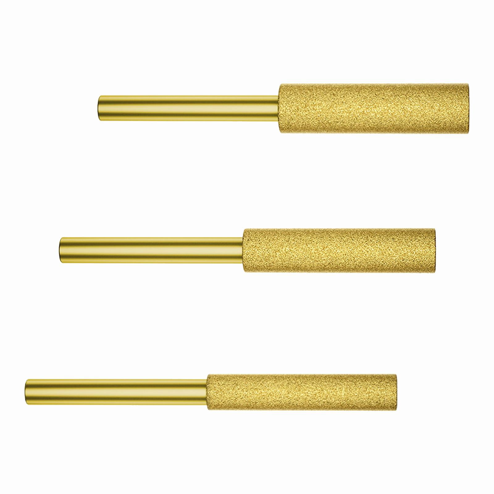 Ioensy - Afiladores De Sierra De Cadena De Diamante, 3 Uds., Afilador De Sierra De Cadena Para Herramienta De Reparación