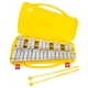 thumbnail image 5 of Xilófono de 27 notas y dos mazos, regalo perfecto con estuche Glockenspiel para bebés, principiantes, adultos, niños pequeños, instrumentos de percusi Plata, 5 of 5