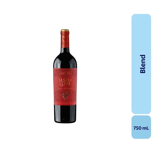 Vino Blend Botella 750 mL Bestia