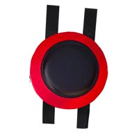 Ioensy - Almohadilla De Entrenamiento Pu Boxeo Pared Objetivo Ejercicio Deportes Montado En La Pared Almohadilla De Perforación Rojo Negro 30 Cm