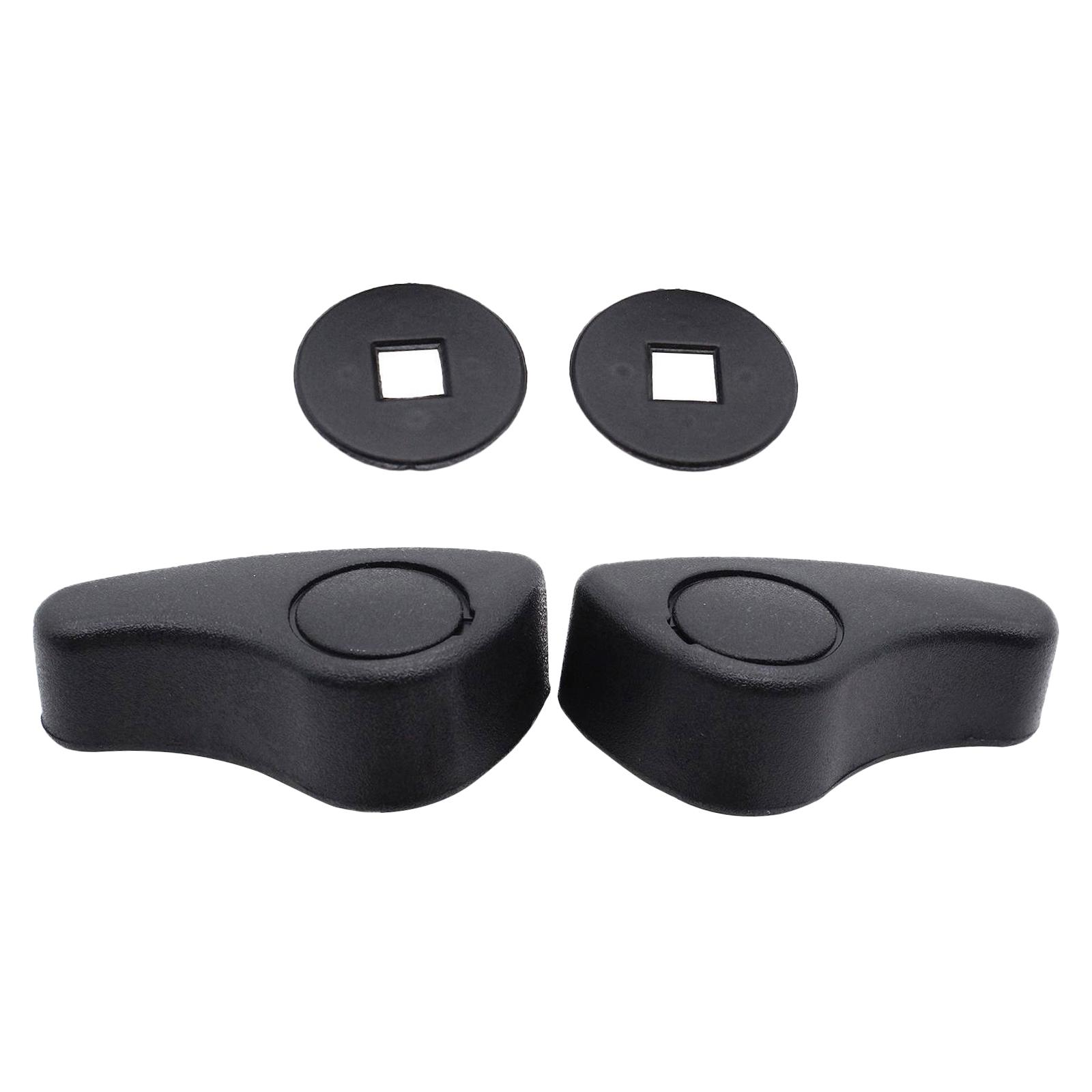 Magideal - 2X Palanca De Agarre De Ajuste De Manija De Asiento Compatible Con Piezas De Reparación De Fácil Instalación