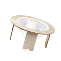 Ioensy - Cama Para Gatos Space Capsule Para Gatos De Interior Cama Para Gatos Para Dormir Para Gatos Conejos Gatitos 49X35X20Cm