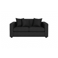 Jamaroff Home Atelier - Sofa Noir 2C Lino Gris Oscuro