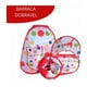 thumbnail image 3 of Juguete Carpa 3 En 1 Tunel Piscina De Pelotas Infantil Rojo, 3 of 6
