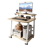 Lubabycas - Escritorio Móvil Compacto Con Repisa 80X58X82Cm Express