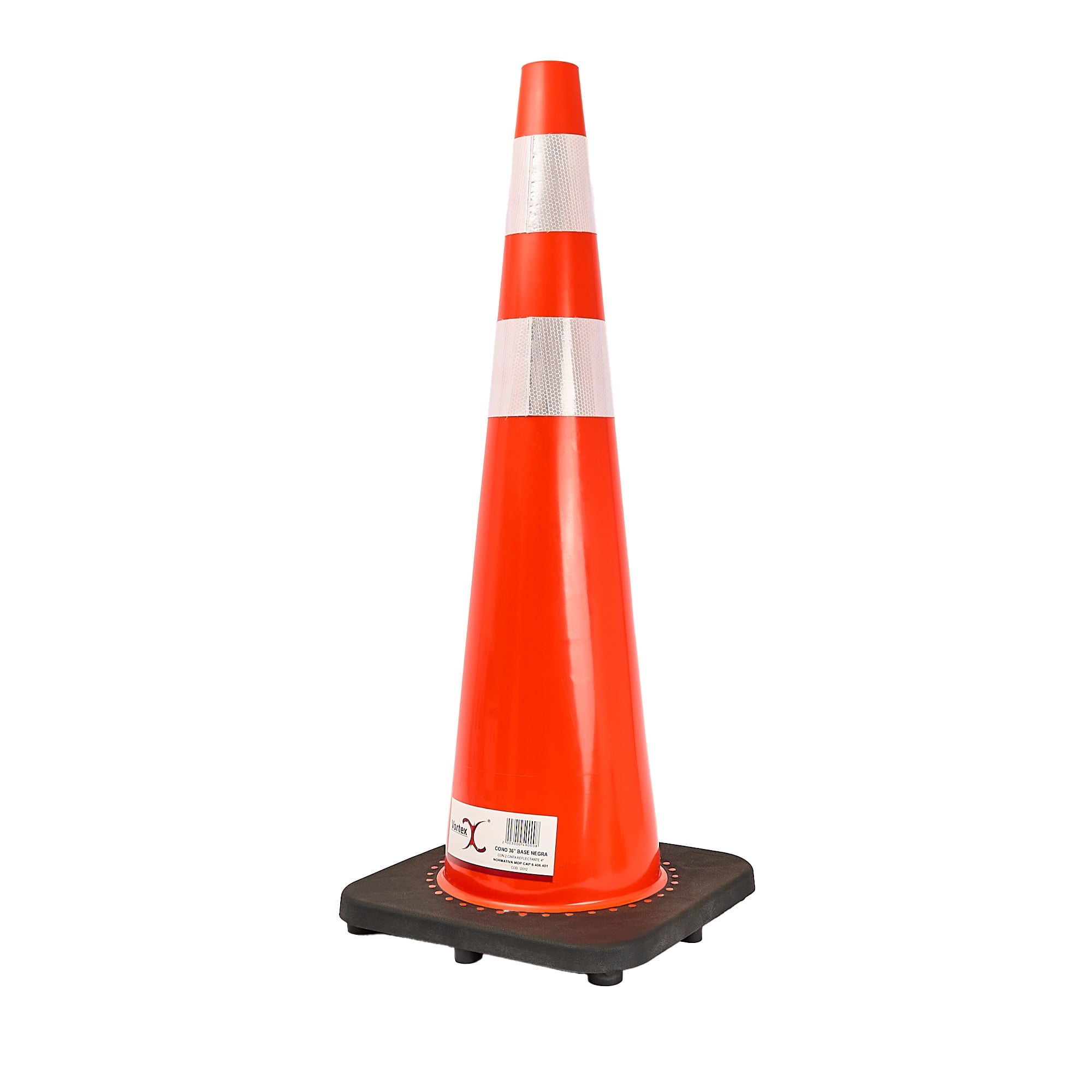 Vortex - Cono 36 Pulg - Doble Cinta Reflectante