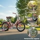 thumbnail image 4 of Bicicleta Niña Infantil De Paseo Little Star Rueditas Aro 12 Rosada, 4 of 6