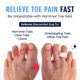 thumbnail image 2 of Geles Hammer Toe Gels Dr. Frederick's Original, 2 pares, blancos, 2 of 8