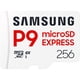thumbnail image 1 of MicroSD Samsung P9 Express 256GB Clase 10 800MB/s, 1 of 3