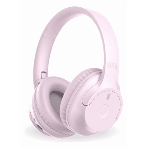 Audífonos Bluetooth Blik Soul250 16 Hrs Rosado Color Rosa