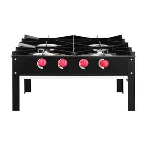 Ventus - Anafe Eco 4 Quemadores Bajo Glp