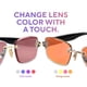 thumbnail image 5 of Gafas de sol CHAMELO Aura con cambio de color y 4 lentes UV, 5 of 9