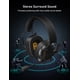 thumbnail image 2 of Auriculares para gaming SENZER SG500 con sonido envolvente y micrófono, negros, 2 of 7