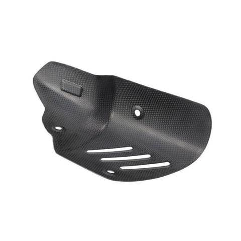 Ioensy - Protector Térmico De Escape Trasero Para Motocicleta, Resistente A Altas Temperaturas, 270 Mm X 131 Mm